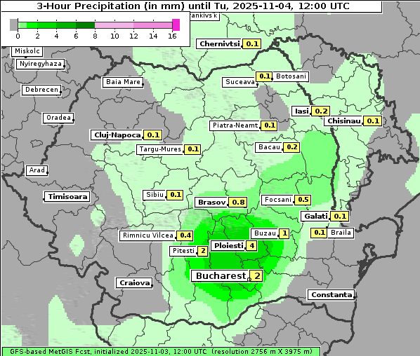 Niederschlag, 4. 11. 2025