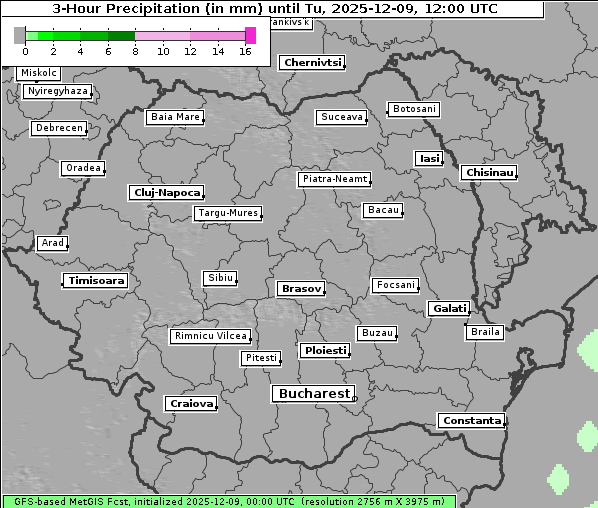 Niederschlag, 9. 12. 2025