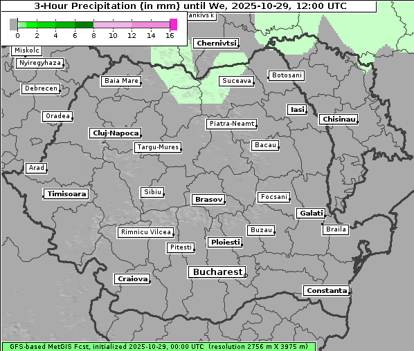 Niederschlag, 29. 10. 2025