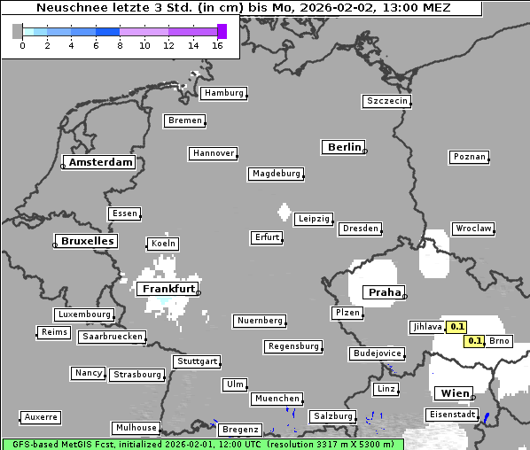 Neuschnee, 2. 2. 2026