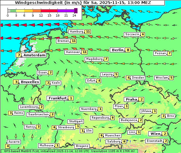 Wind, 15. 11. 2025