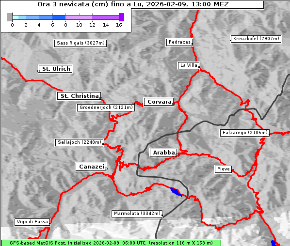 Neuschnee, 9. 2. 2026