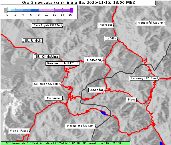Neuschnee, 15. 11. 2025