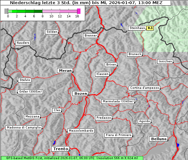 Niederschlag, 7. 1. 2026