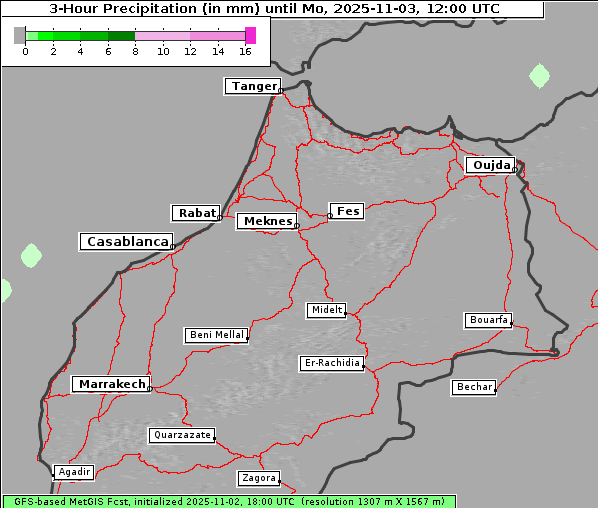 Niederschlag, 3. 11. 2025