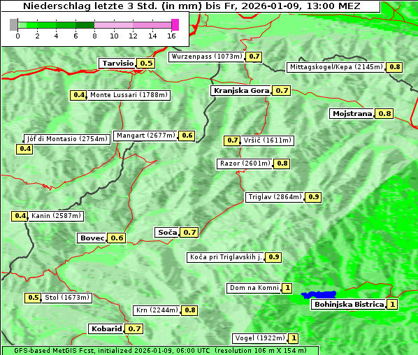 Niederschlag, 9. 1. 2026