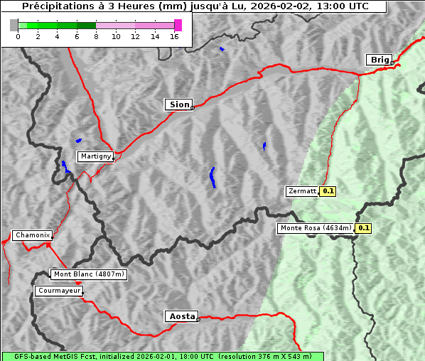 Niederschlag, 2. 2. 2026