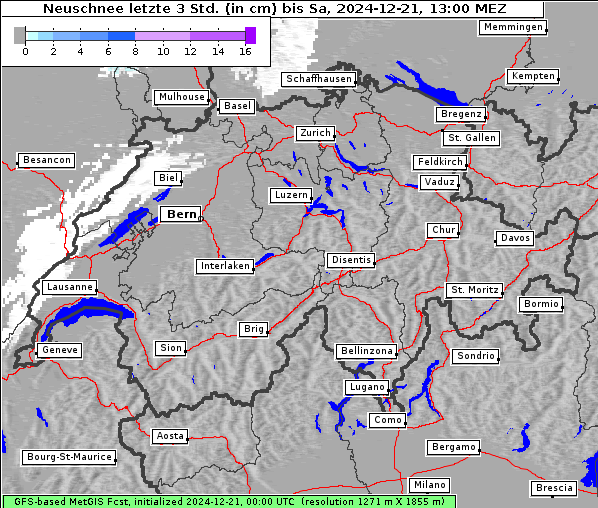 Neuschnee, 21. 12. 2024