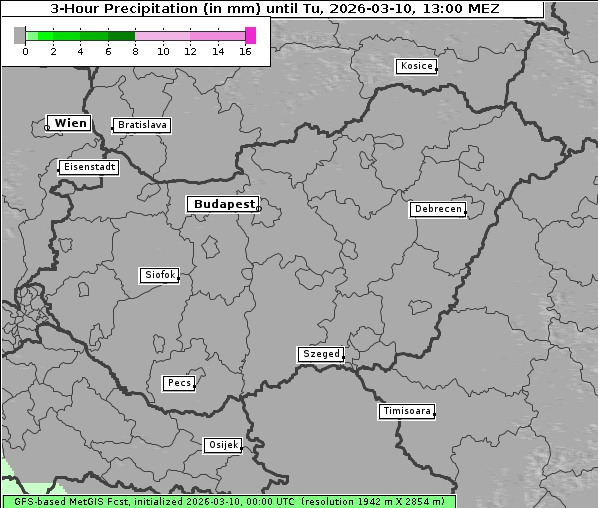Niederschlag, 10. 3. 2026