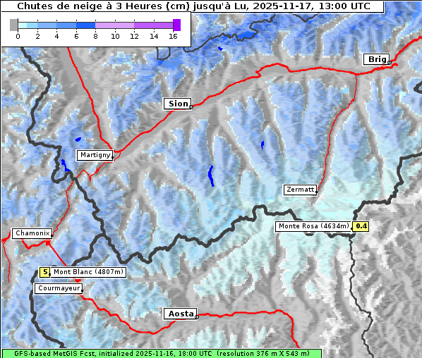 Neuschnee, 17. 11. 2025