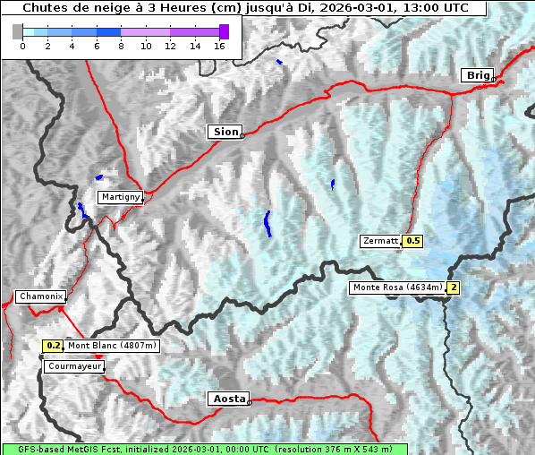 Neuschnee, 1. 3. 2026