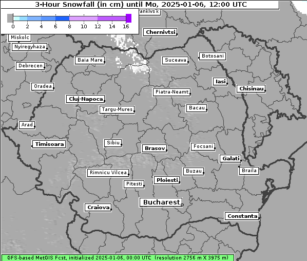 Neuschnee, 6. 1. 2025