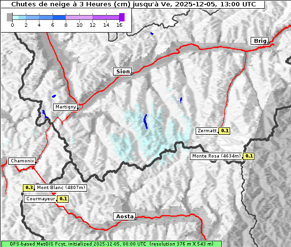 Neuschnee, 5. 12. 2025