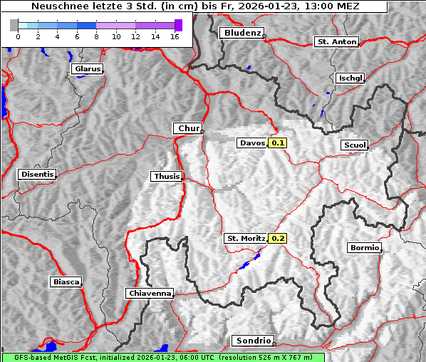 Neuschnee, 23. 1. 2026