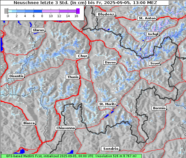 Neuschnee, 5. 9. 2025