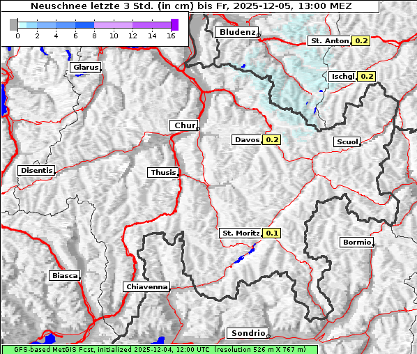 Neuschnee, 5. 12. 2025