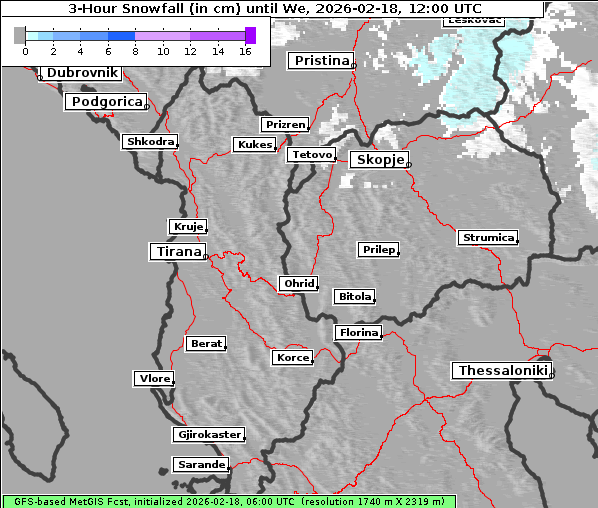 Neuschnee, 18. 2. 2026
