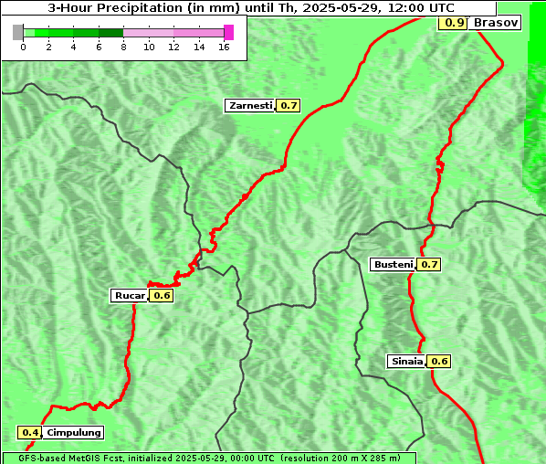Niederschlag, 29. 5. 2025