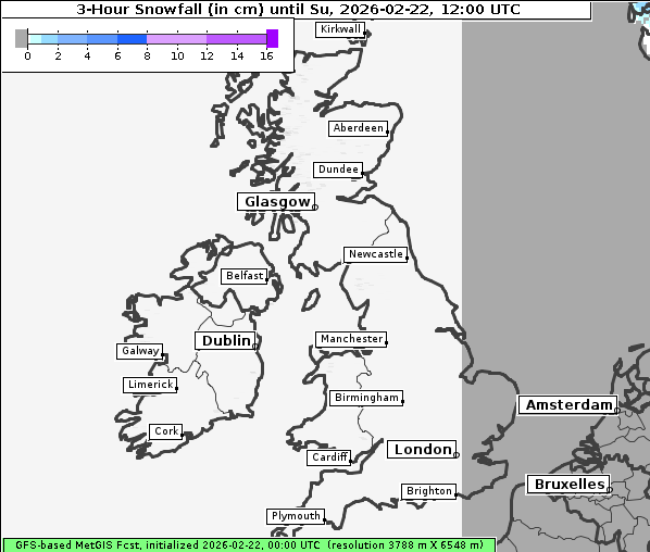 Neuschnee, 22. 2. 2026