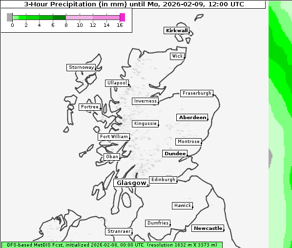 Niederschlag, 9. 2. 2026