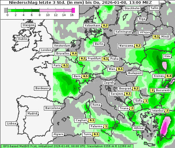 Niederschlag, 8. 1. 2026
