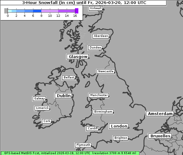 Neuschnee, 20. 3. 2026