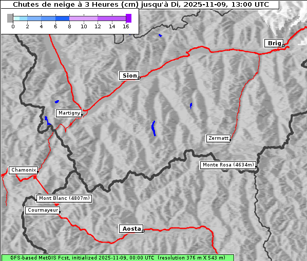 Neuschnee, 9. 11. 2025