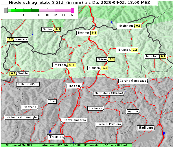 Niederschlag, 2. 4. 2026