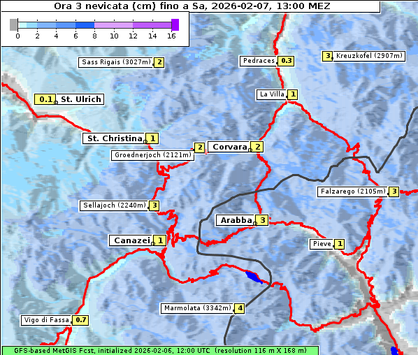Neuschnee, 7. 2. 2026