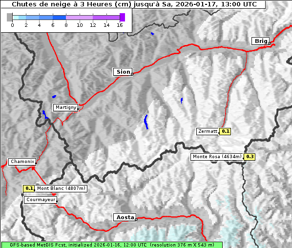 Neuschnee, 17. 1. 2026