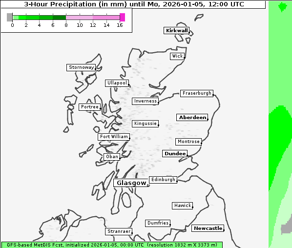 Niederschlag, 5. 1. 2026