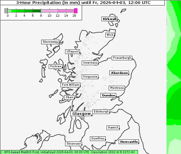 Niederschlag, 3. 4. 2026