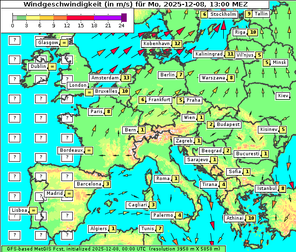 Wind, 8. 12. 2025