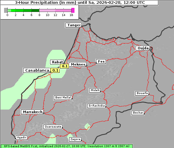 Niederschlag, 28. 2. 2026