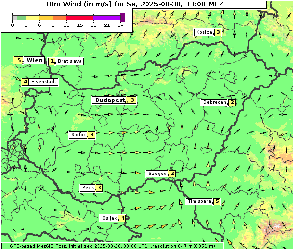 Wind, 30. 8. 2025