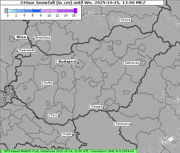 Neuschnee, 15. 10. 2025