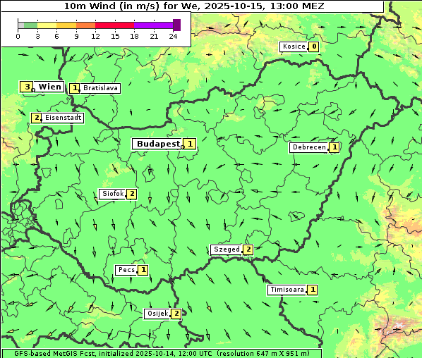 Wind, 15. 10. 2025