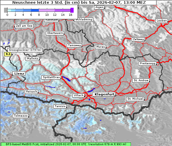 Neuschnee, 7. 2. 2026