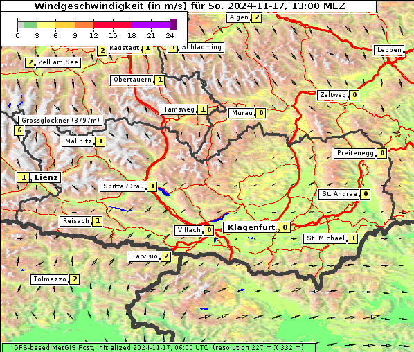 Wind, 17. 11. 2024