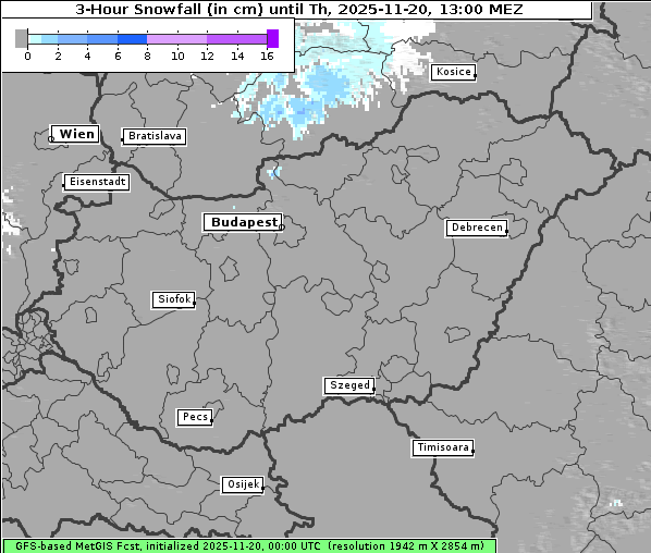 Neuschnee, 20. 11. 2025