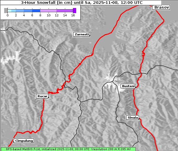 Neuschnee, 8. 11. 2025