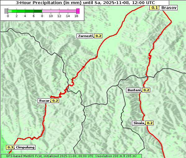 Niederschlag, 8. 11. 2025