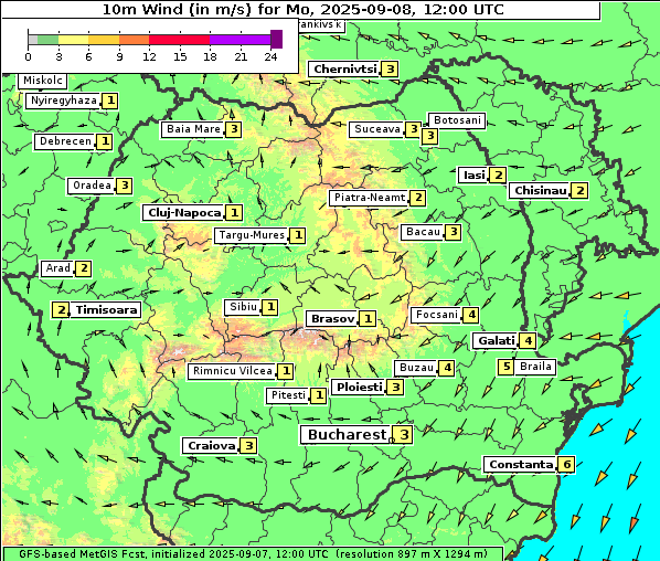 Wind, 8. 9. 2025