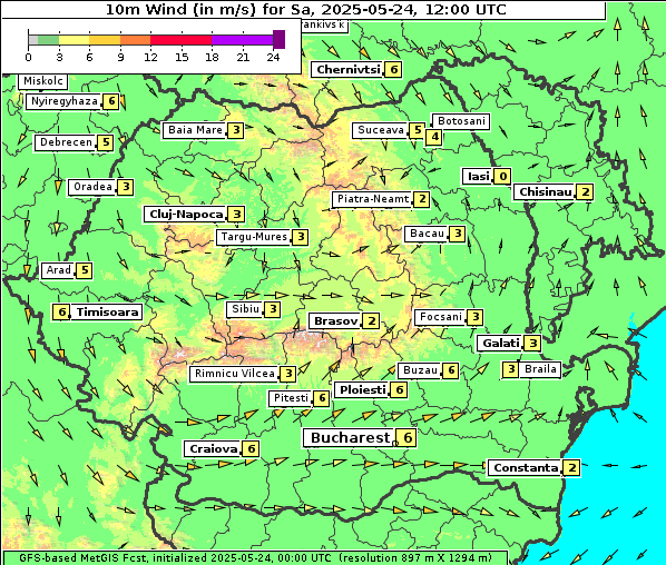 Wind, 24. 5. 2025