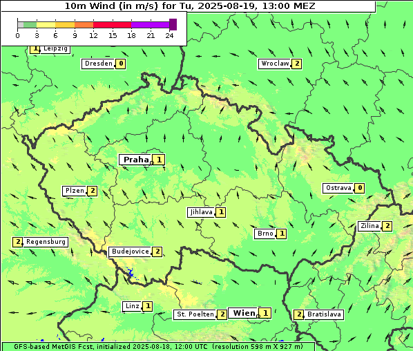 Wind, 19. 8. 2025