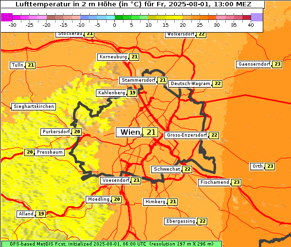 Temperatur, 1. 8. 2025