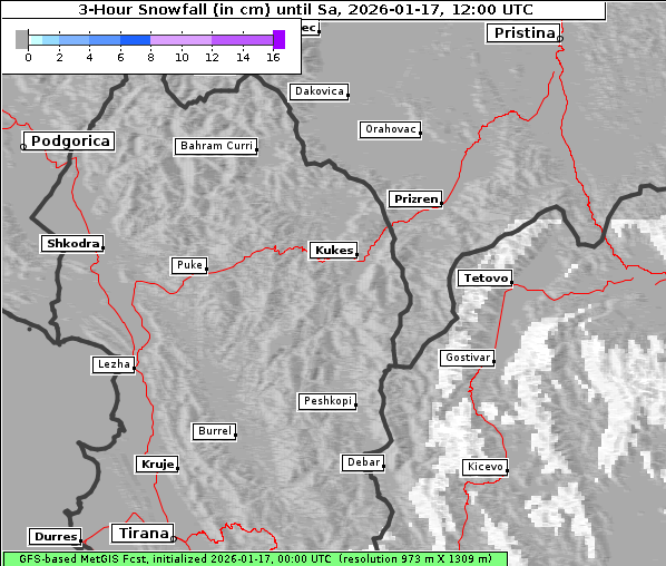 Neuschnee, 17. 1. 2026