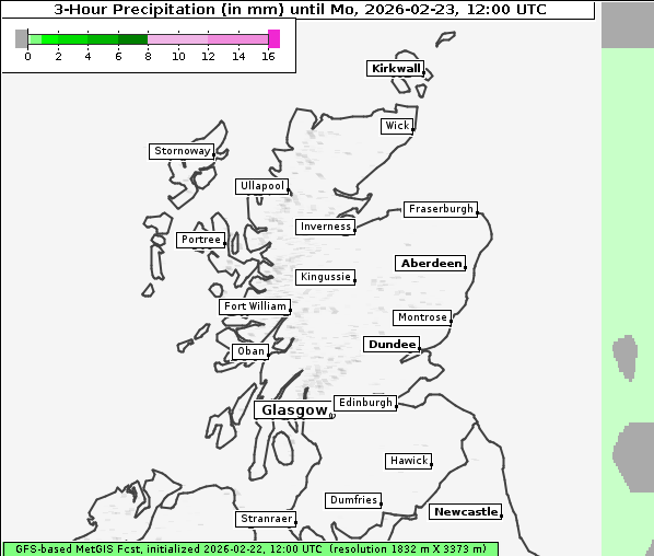 Niederschlag, 23. 2. 2026