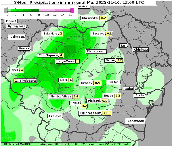 Niederschlag, 10. 11. 2025