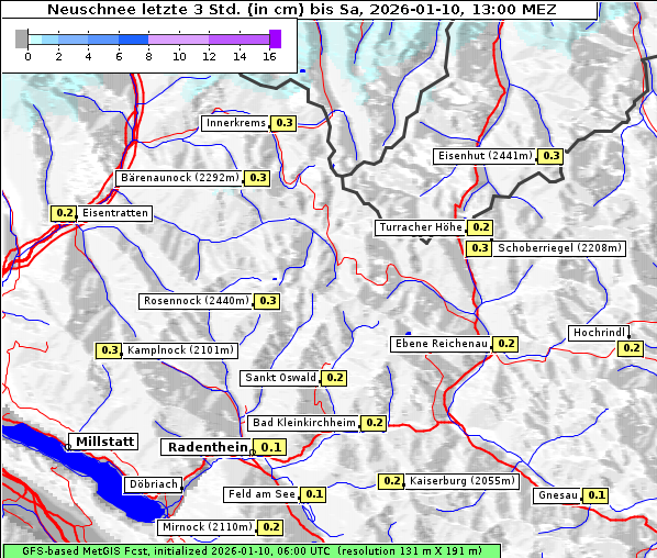 Neuschnee, 10. 1. 2026
